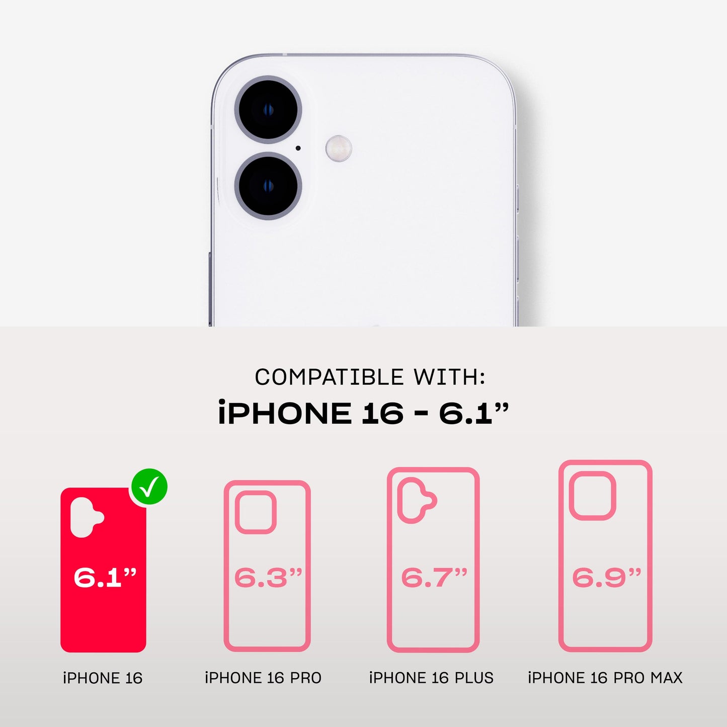 Tech21 EvoCheck for iPhone 16 - Impact Protection Case - in Smokey
