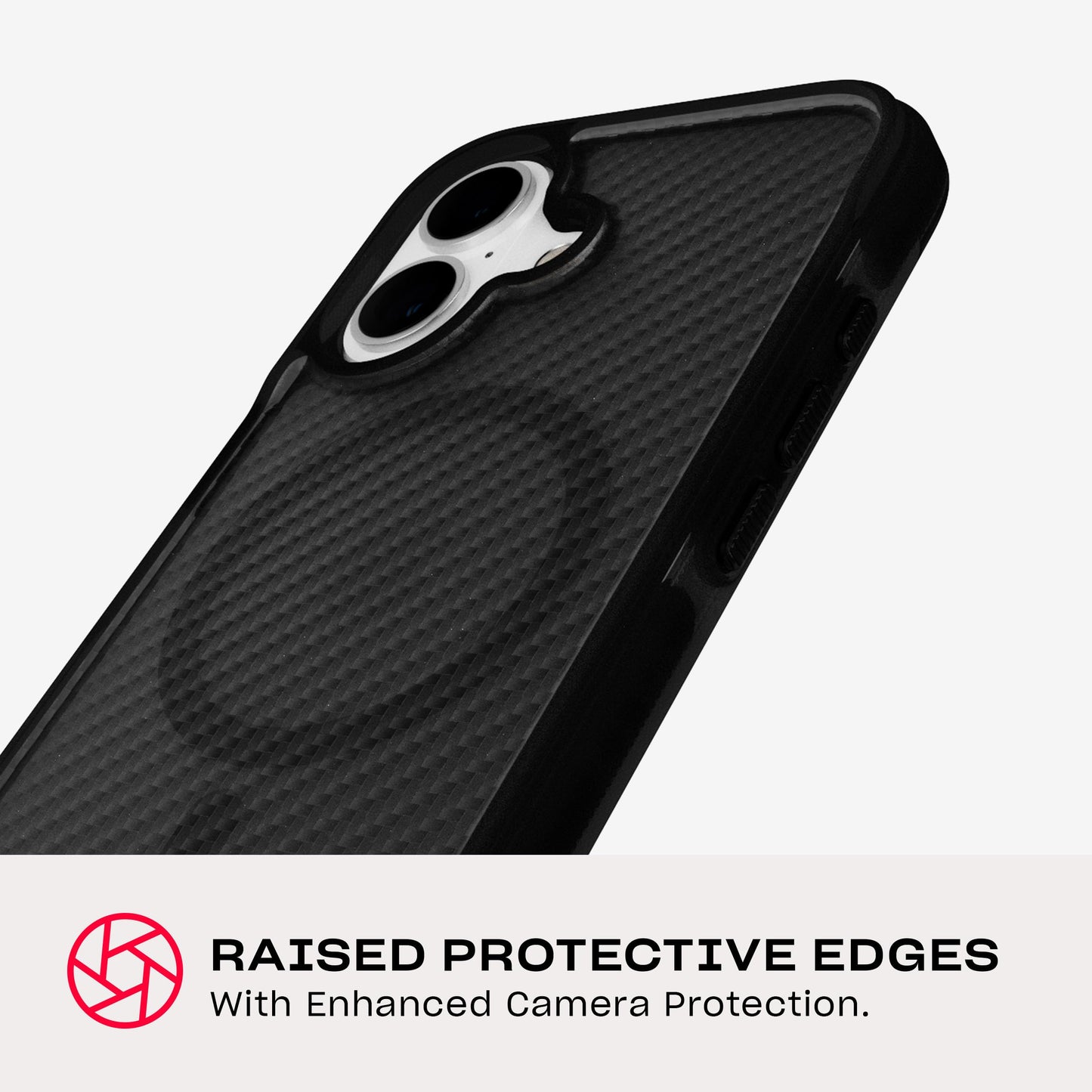 Tech21 EvoArmor case for iPhone 16 - Compatible with MagSafe - Impact Protection Case 21x Military Standard Tested in Black