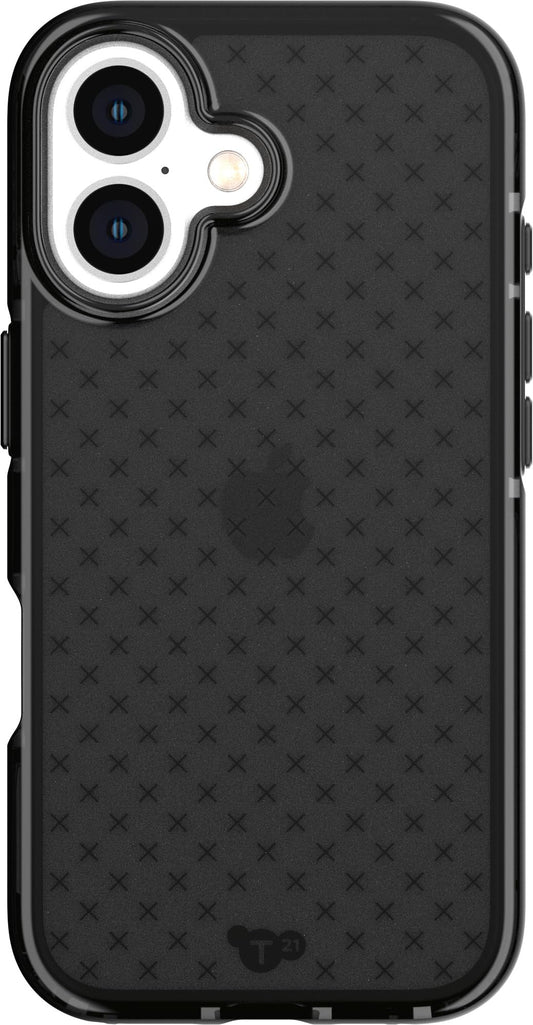 Tech21 EvoCheck for iPhone 16 - Impact Protection Case - in Smokey